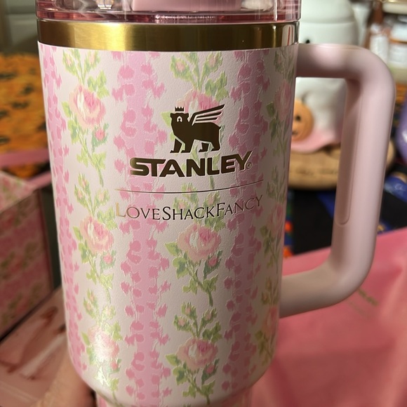 NEW LIMITED EDITION LOVE SHACK FANCY STANLEY TUMBLER 40oz - Picture 8 of 10